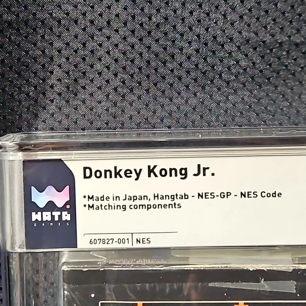 NES Donkey Kong Jr.‎ CIB WATA GRADE 8.5